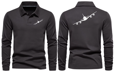 AIRBUS A380 LONG SLEEVE POLO